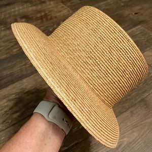 Banana Republic Straw Bucket Hat/ Size S-M